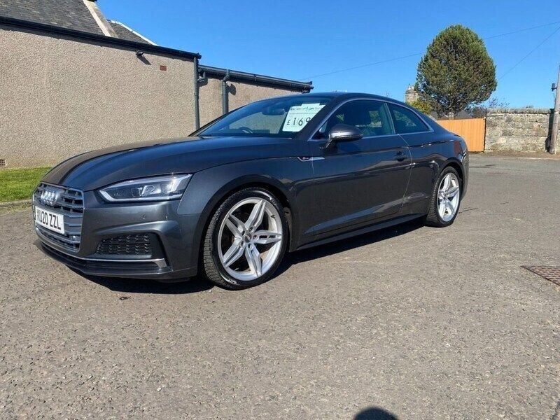 Grey Used 2020 Audi A5 S-Line Coupe | £16,950 (Super price) - Image 1/4
