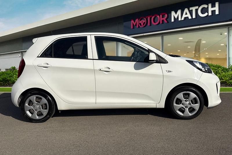 Used Kia Picanto 66 HP (48 kW) 2016 White Hatchback