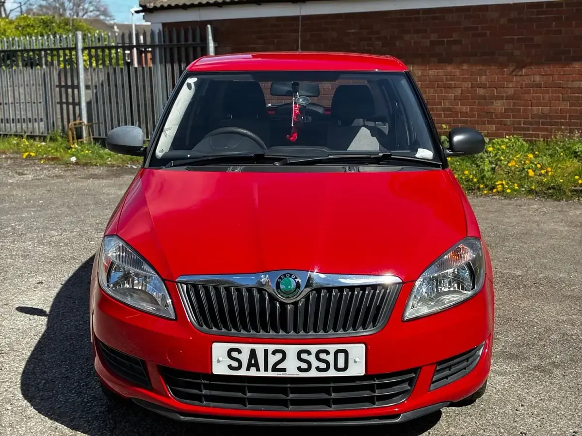 Used Skoda Fabia 2012 Red Hatchback