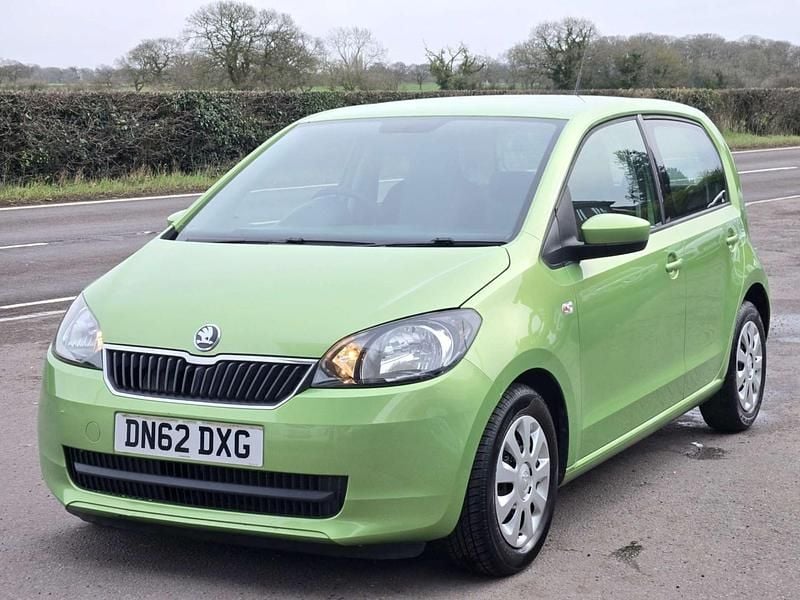 Used Skoda Citigo SE 60 HP (44 kW) 2012 Green Hatchback