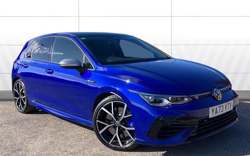 Used VW Golf VIII R 320 HP (235 kW) 2023 Blue Hatchback
