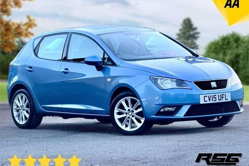 Blue Used 2015 Seat Ibiza Hatchback | £4,450 (Fair price) - Image 1/1