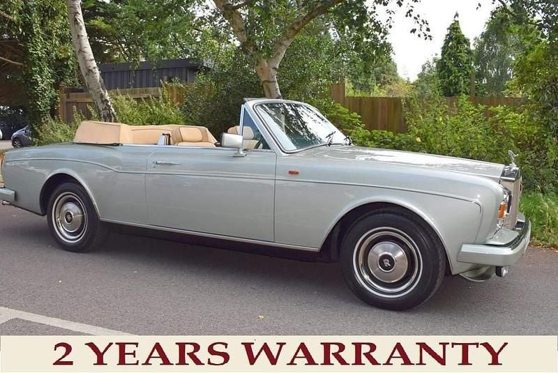 Used Rolls Royce Corniche 1986 Green Cabriolet