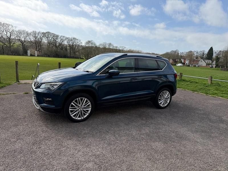 Used Seat Ateca Ecomotive 115 HP (84 kW) 2018 Blue SUV