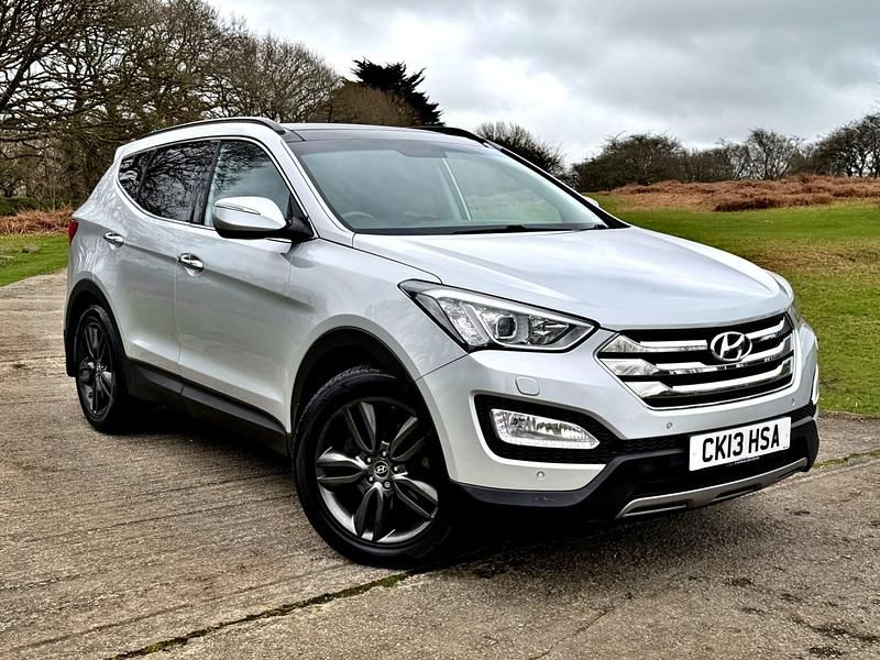 Used Hyundai Santa Fe Premium SE 194 HP (142 kW) 2013 Silver SUV