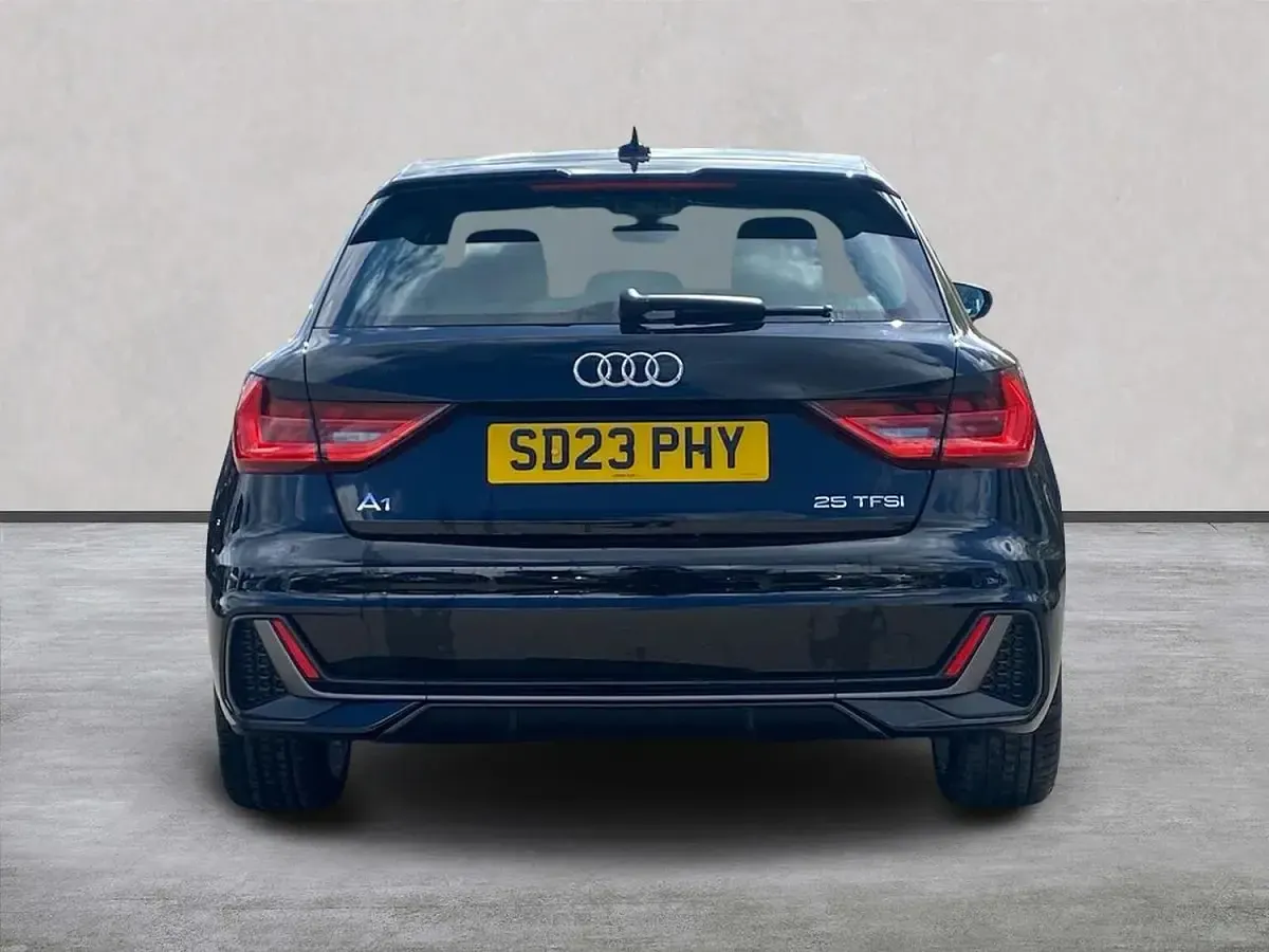 Used Audi A1 Sportback S-Line 95 HP (69 kW) 2023 Black Hatchback