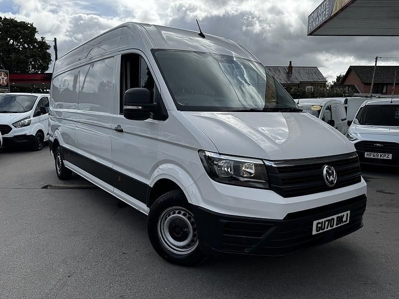 White Used 2020 VW Crafter Trendline Van | £12,495 (Expensive) - Image 1/3
