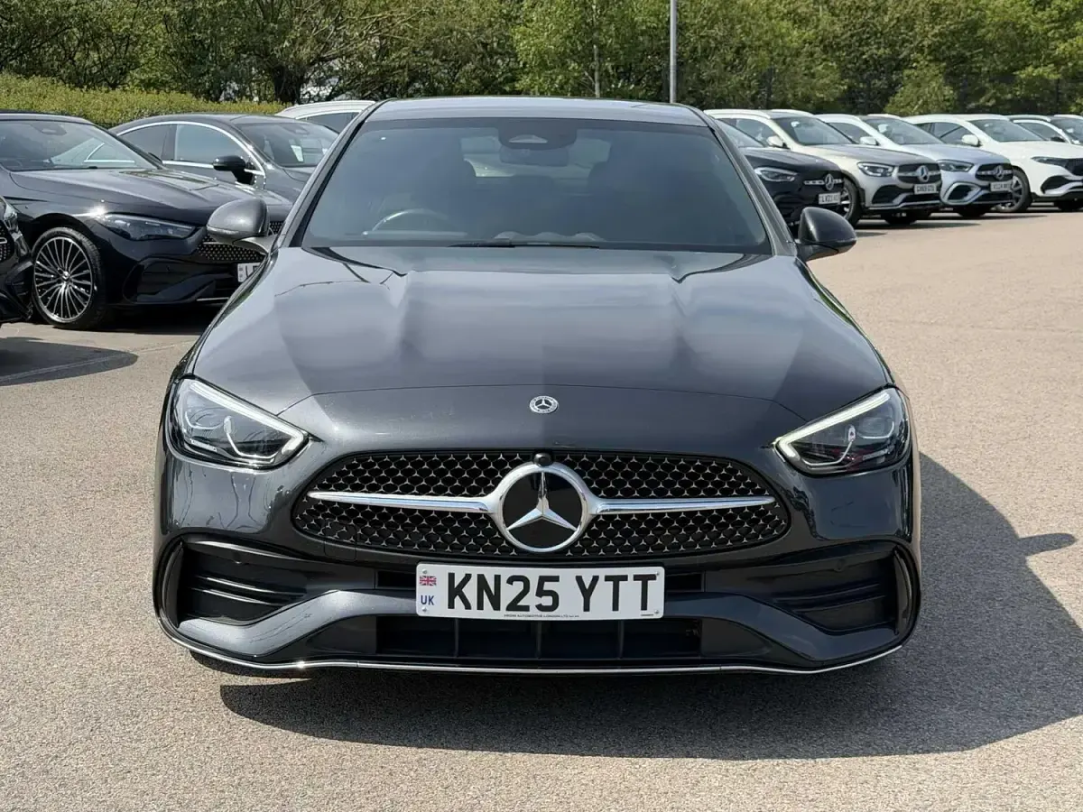 Used Mercedes C200 AMG line 204 HP (150 kW) 2025 Grey Sedan