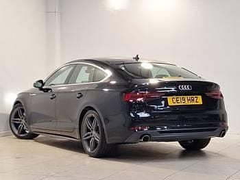 Used Audi A5 S-Line 150 HP (110 kW) 2019 Black Coupe