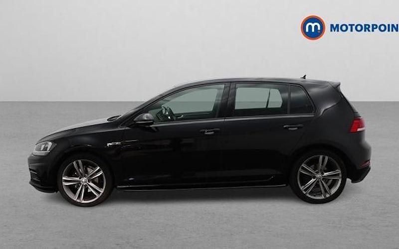 Used VW Golf VII R-line 150 HP (110 kW) 2019 Black Hatchback