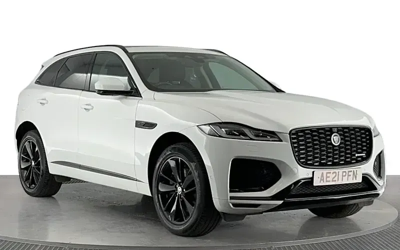 Używany Jaguar F-Pace R-Dynamic 204 KM (150 kW) 2021 Biały SUV