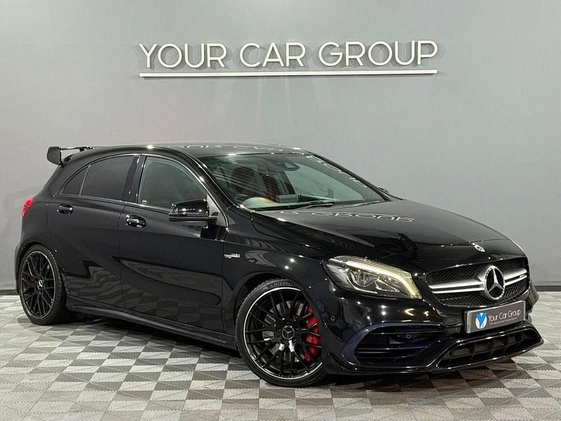 Black Used 2017 Mercedes A45 AMG AMG Hatchback | £21,990 (Fair price) - Image 1/4