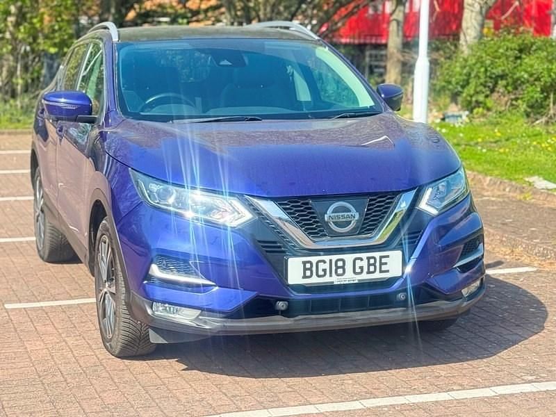 Used Nissan Qashqai N-Connecta 115 HP (84 kW) 2018 Blue SUV