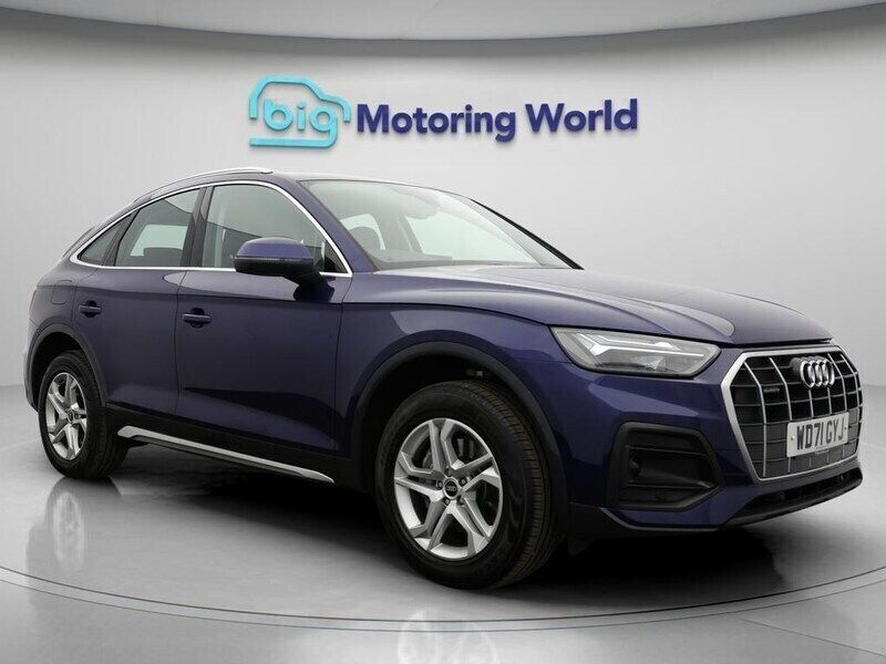 Blue Used 2022 Audi Q5 Sportback Sport SUV | £27,200 (Super price) - Image 1/4