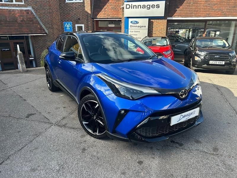 Blue Used 2022 Toyota C-HR Sport SUV | £21,890 (A bit pricey) - Image 1/4