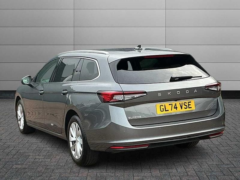 Used Skoda Superb SE Technology 110 HP (80 kW) 2024 Graphite grey metallic Estate