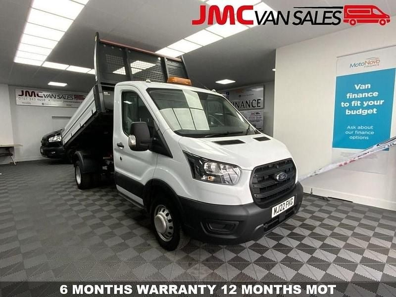 White Used 2022 Ford Transit S Cabriolet | £19,995 (Expensive) - Image 1/3