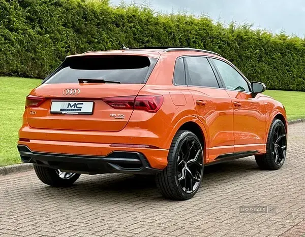 Used Audi Q3 S-Line 150 HP (110 kW) 2019 Orange SUV
