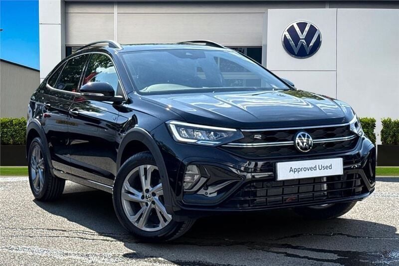 Black New 2025 VW Taigo R-line SUV | £23,490 (Super price) - Image 1/4