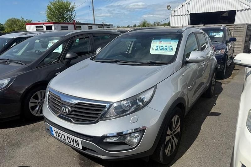 Silver Used 2013 Kia Sportage 3 SUV | £3,995 (Expensive) - Image 1/1
