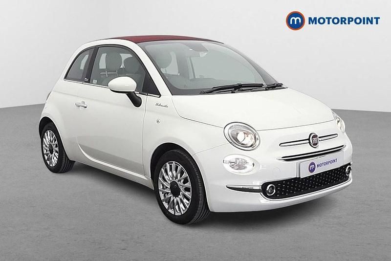 Used Fiat 500 Dolcevita 2022 White Cabriolet