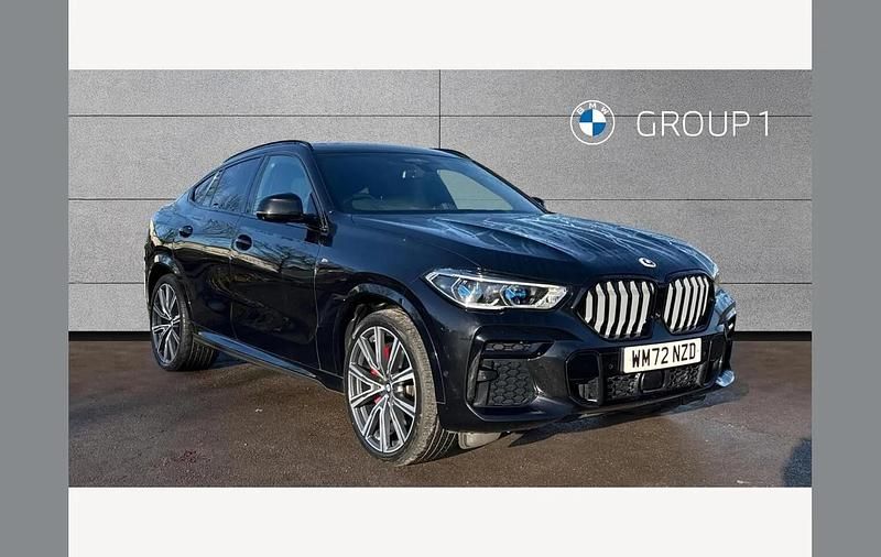 Black Used 2023 BMW X6 M Sport SUV | £49,975 - Image 1/4