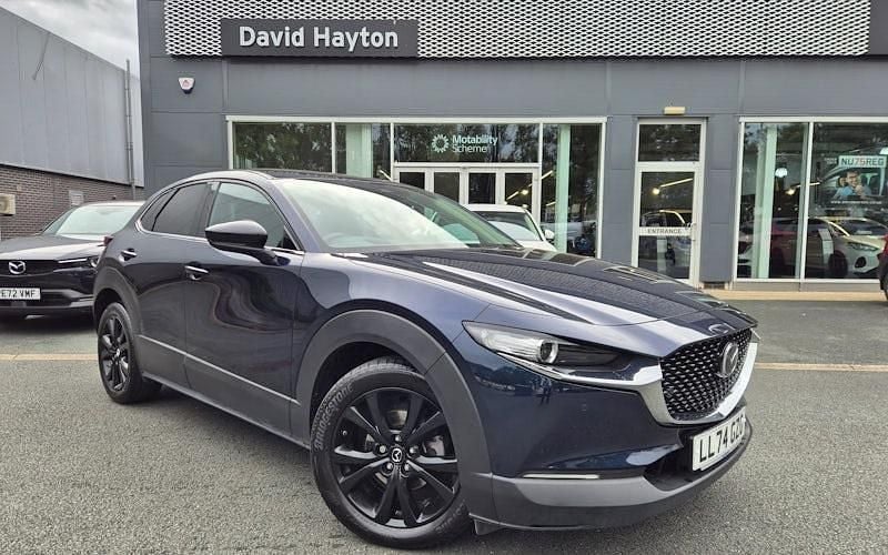 Blue Used 2024 Mazda CX-30 Homura-Line SUV | £22,995 (Super price) - Image 1/4