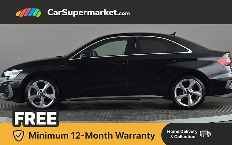 Used Audi A3 S-Line 150 HP (110 kW) 2024 Black Sedan