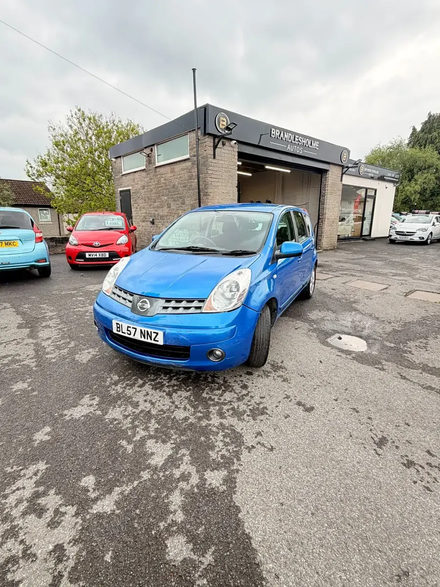 Used Nissan Note Acenta 2007 Blue Hatchback