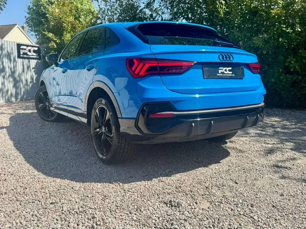 Used Audi Q3 Sportback S-Line 150 HP (110 kW) 2019 Blue SUV