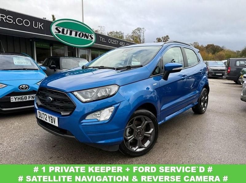 Used Ford Ecosport ST-Line 140 HP (102 kW) 2022 Blue SUV