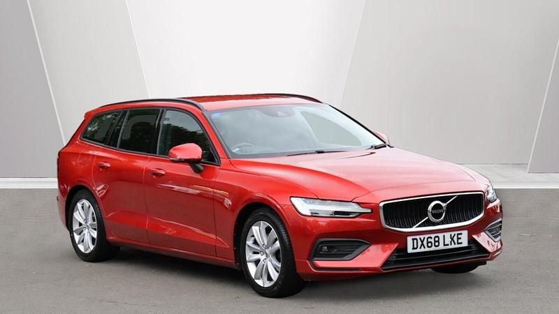Red Used 2018 Volvo V60 Momentum Estate | £17,500 (Good price) - Image 1/4