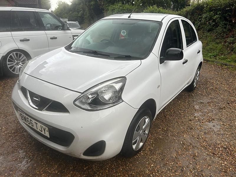 Used Nissan Micra Visia 2016 White Hatchback