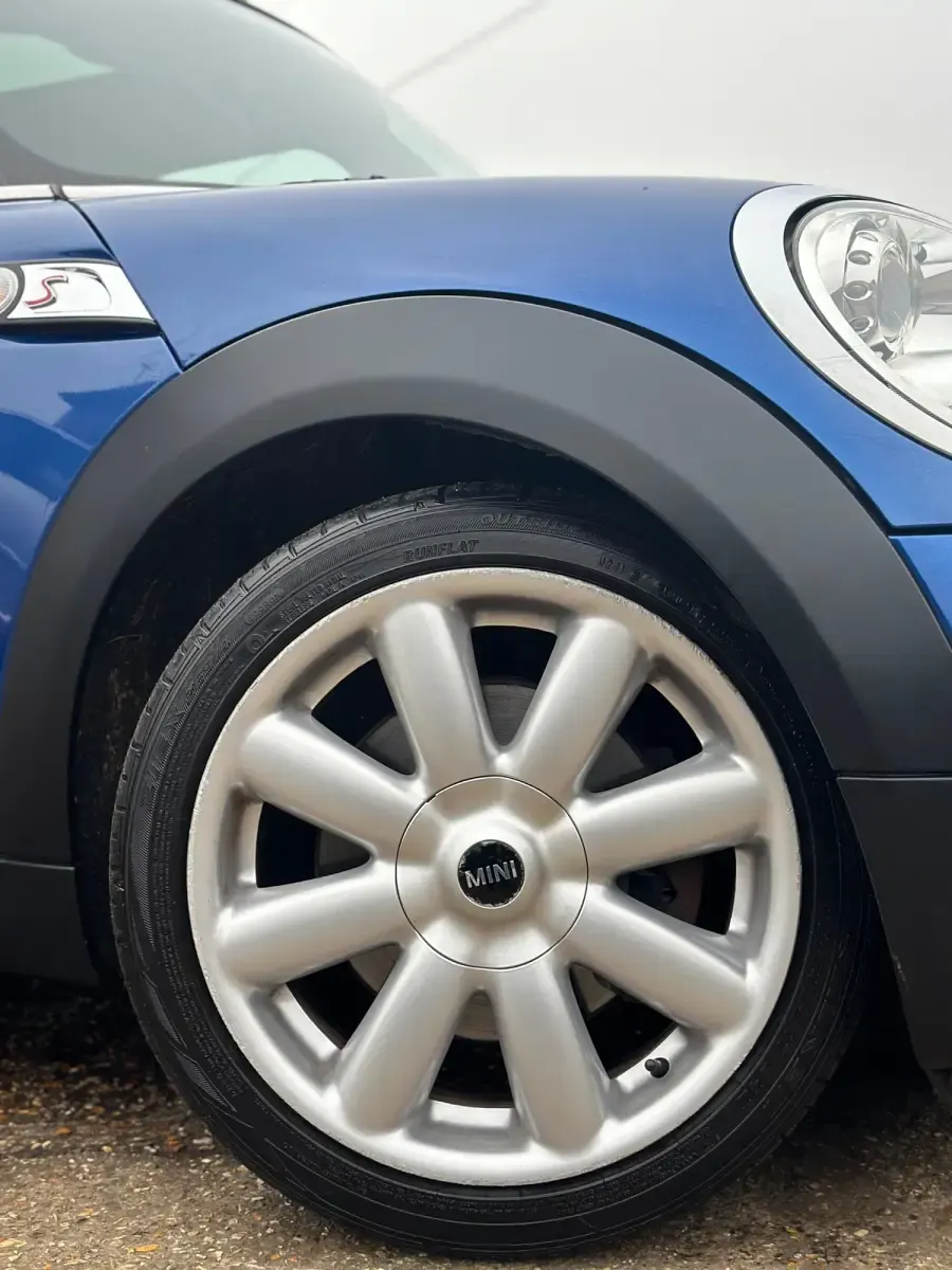 Begagnad Mini Cooper S Hatch 2007 Blå Halvkombi