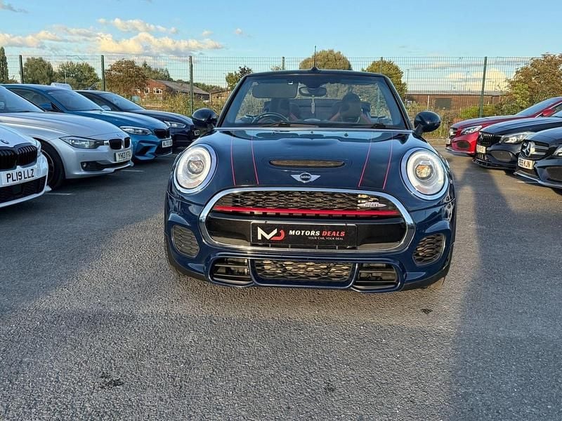 Used Mini John Cooper Works Cabriolet 2018 Blue Cabriolet