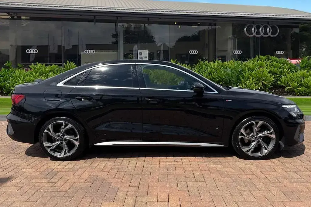 Used Audi A3 S-Line 110 HP (80 kW) 2023 Black Sedan