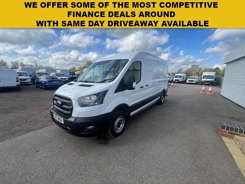 Usado Ford Transit S 105 HP (77 kW) 2021 Branco Van