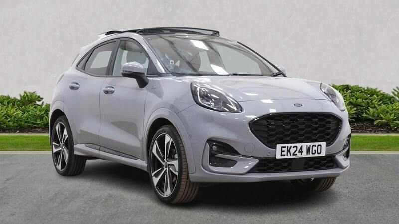 Grey Used 2024 Ford Puma ST-Line X SUV | £22,750 (A bit pricey) - Image 1/4
