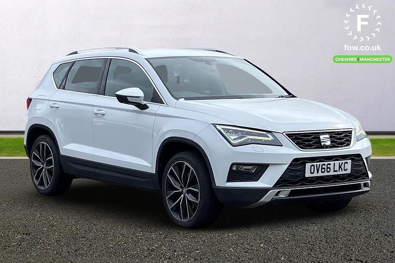 White Used 2016 Seat Ateca 4Drive SUV | £13,799 (Fair price) - Image 1/3