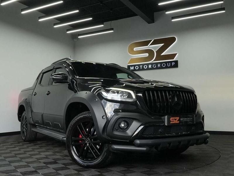Black Used 2018 Mercedes X250 Pickup | £24,795 (Expensive) - Image 1/4