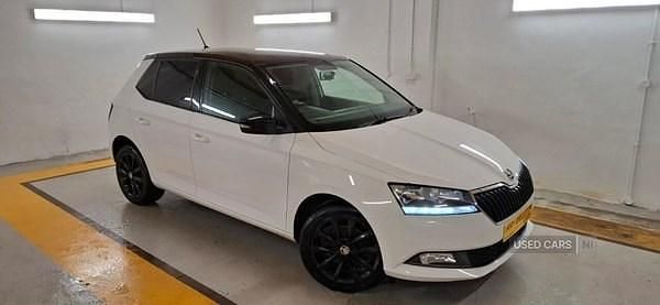 White Used 2019 Skoda Fabia Colour Edition Hatchback | £8,399 (A bit pricey) - Image 1/4