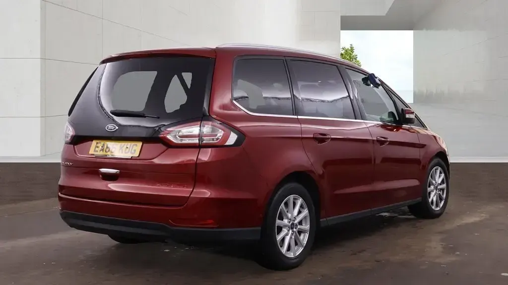 Used Ford Galaxy Titanium X 180 HP (132 kW) 2016 Ruby red MPV