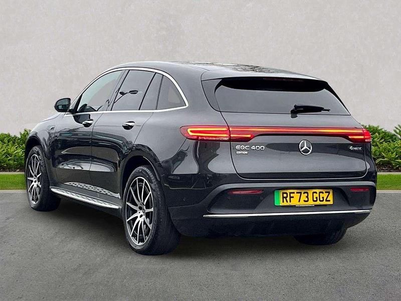 Used Mercedes EQC400 AMG line 300 kW (408 HP) 2023 Grey SUV
