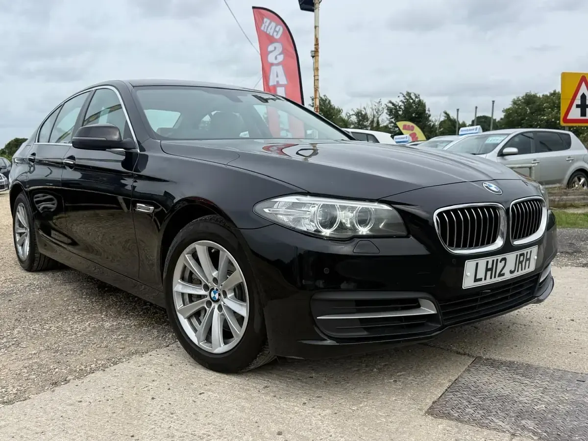 Used BMW 525 2016 Black Sedan