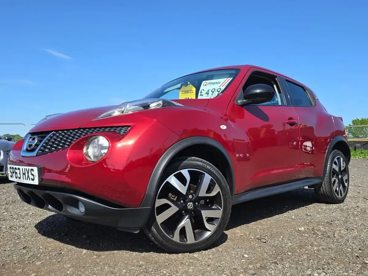 Used Nissan Juke N-TEC 115 HP (84 kW) 2013 Red SUV