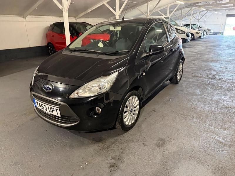Used Ford Ka Zetec 69 HP (50 kW) 2014 Black Hatchback