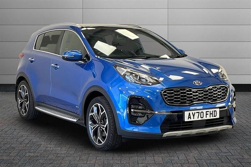 Blue Used 2020 Kia Sportage 2 SUV | £18,499 (A bit pricey) - Image 1/4