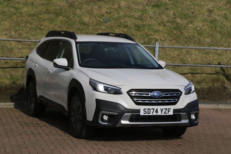 White New 2025 Subaru Outback SUV | £35,150 - Image 1/4