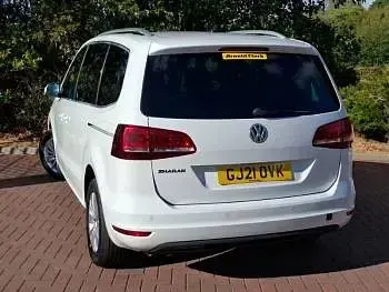 Used VW Sharan SE 150 HP (110 kW) 2021 White MPV
