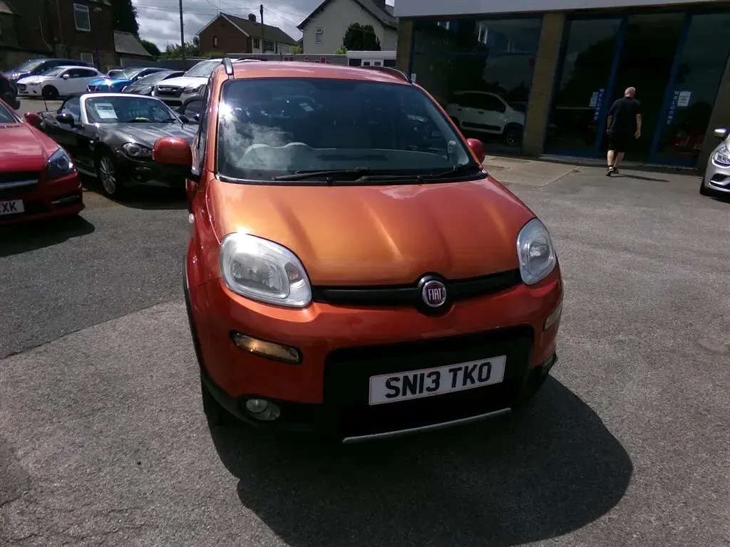 Used Fiat Panda 4x4 2013 Red Hatchback